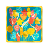 Happy Birthday globos colores